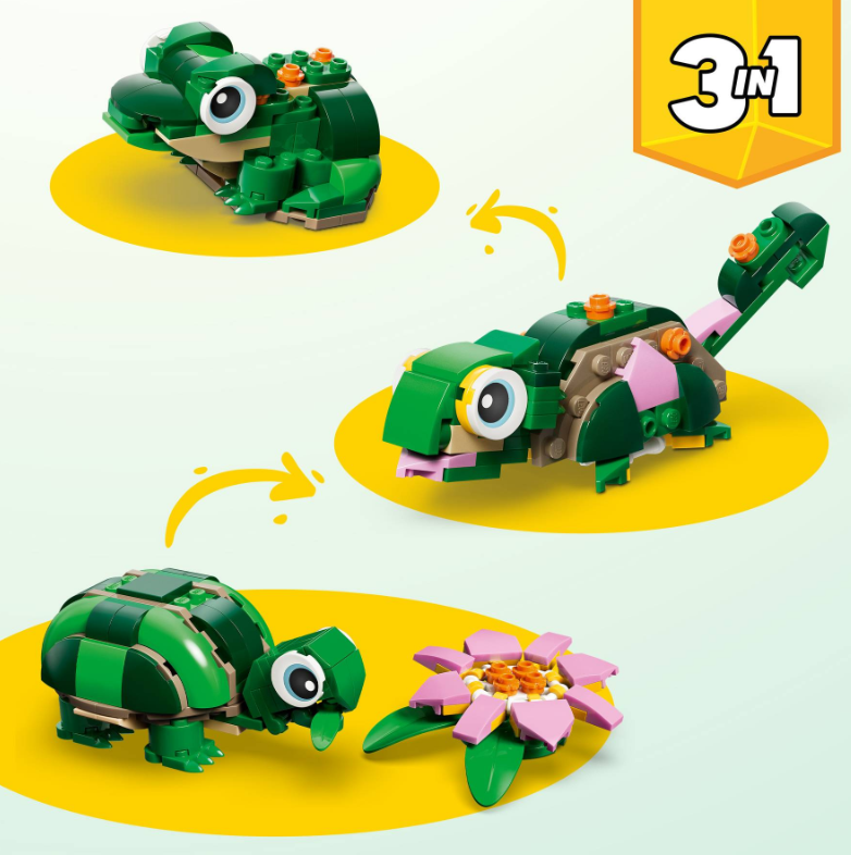 TORTUGA C/FLOR DE NENUFAR