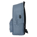 MOCHILA MUNICH BASIC GRIS