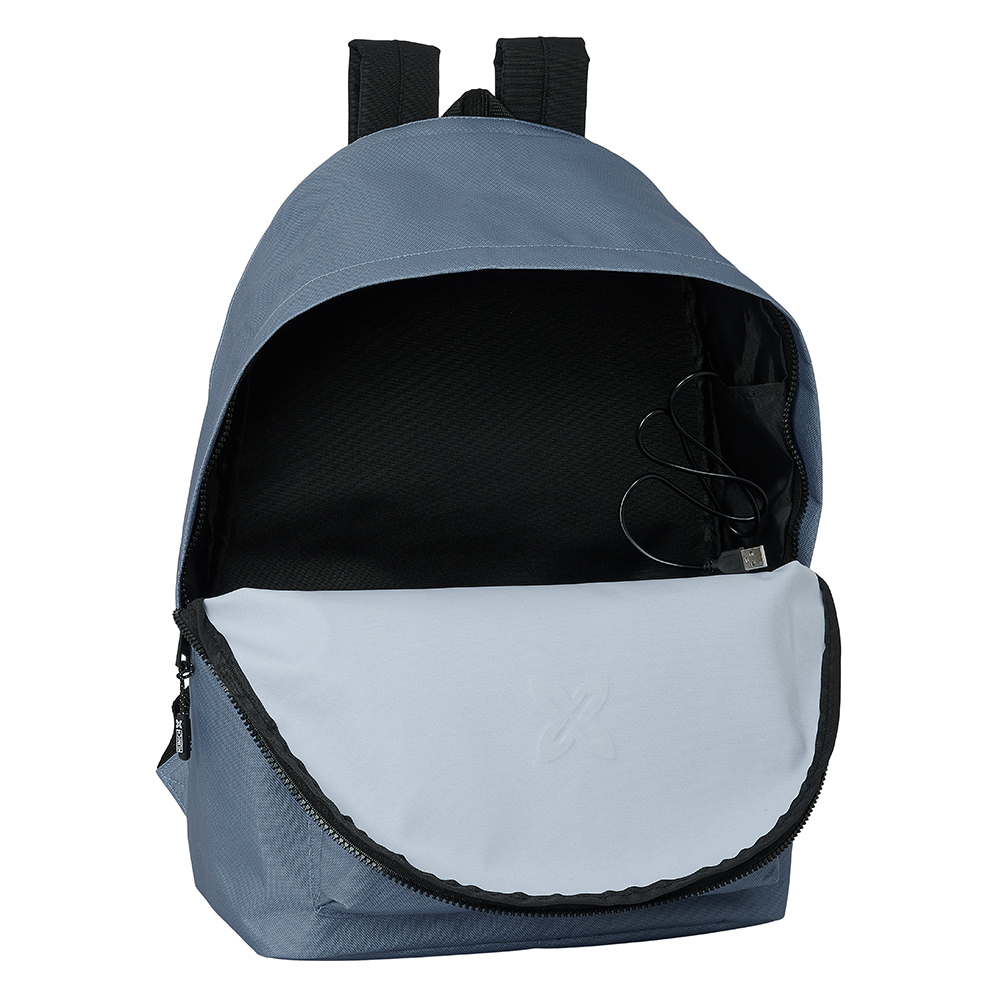 MOCHILA MUNICH BASIC GRIS