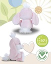 PELUCHE CONEJO ROSA 20 CM.