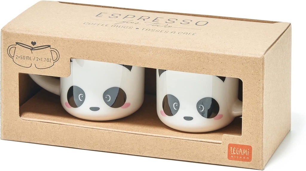 TAZA CAFE PANDA (SET 2)