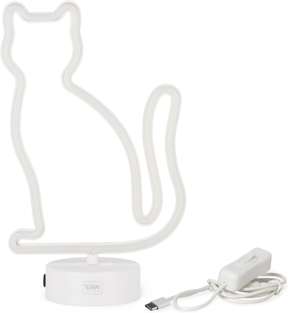 LAMPARA LED NEON KITTY