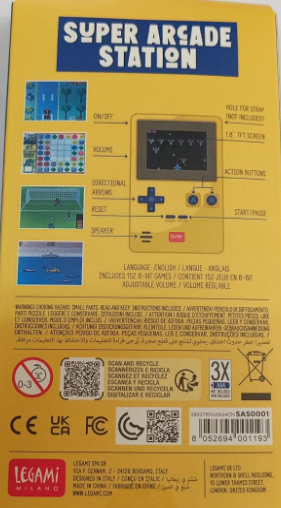 MINI CONSOLA PORT.SUPER ARCADE