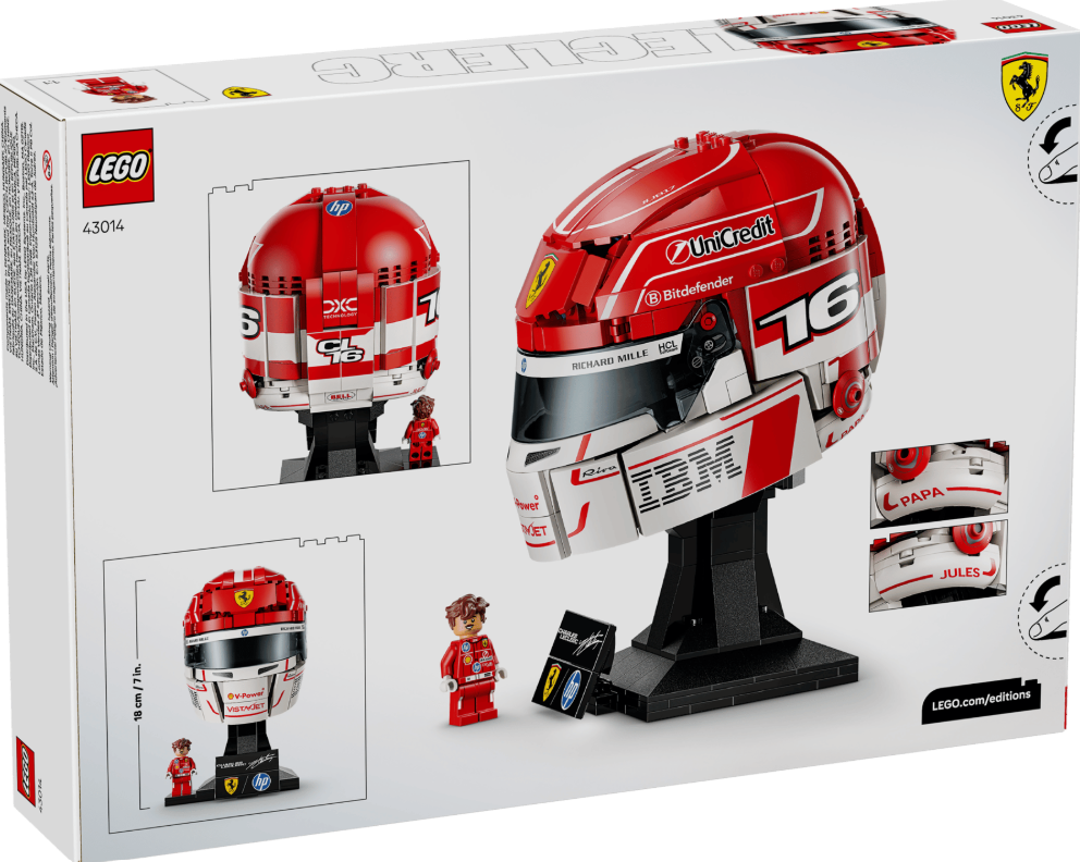 CASCO CHARLES LECLERC FERRARI
