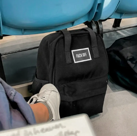 MOCHILA "FUCK OFF"