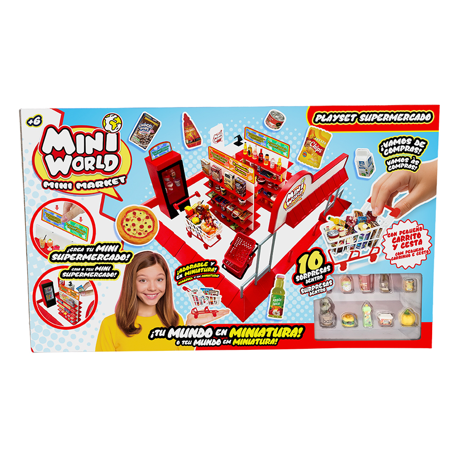 MINI WORLD SUPERMERCADO PLAYSET