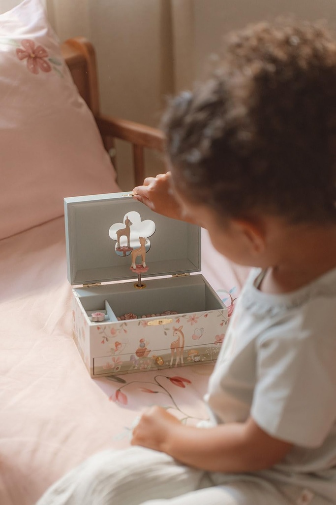CAJA MUSICA JOYERO CIERVO