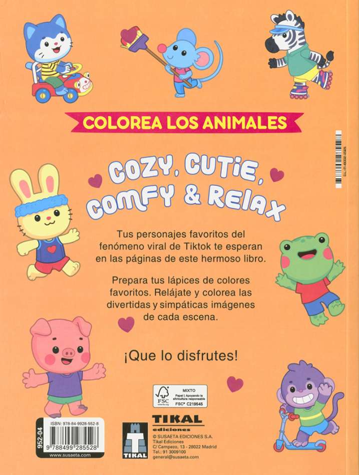 COLOREA LOS ANIMALES
