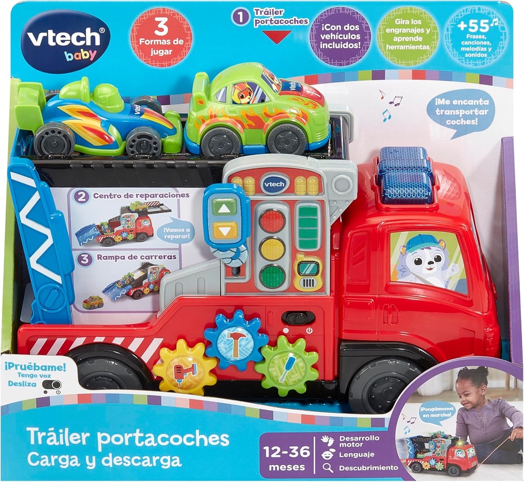 TRAILER PORTACOCHES CARGA/DESC.