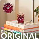 DESPERTADOR RETRO MINI GRANATE