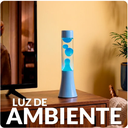 LAMPARA LAVA MINI AZUL