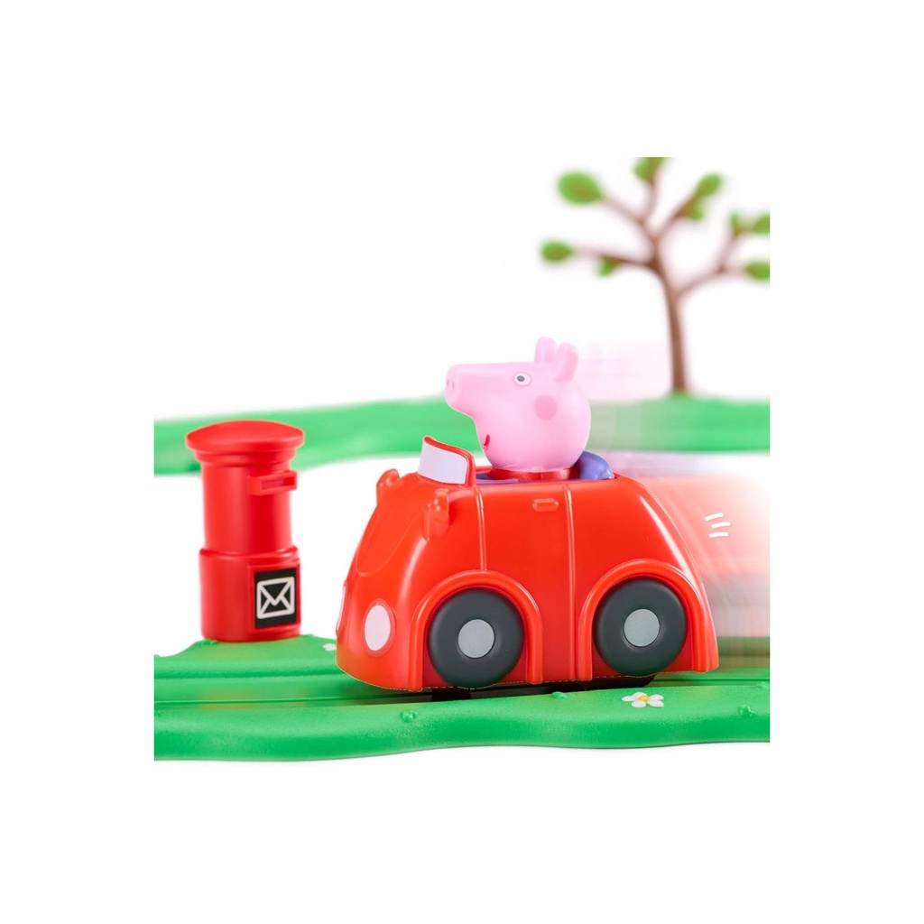 PEPPA PIG CIRCUITO COCHE ROJO