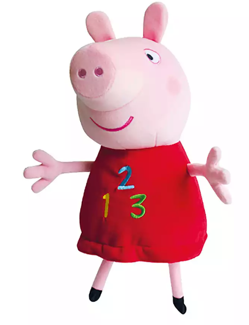 PEPPA PIG PARLANCHINA 1 2 3