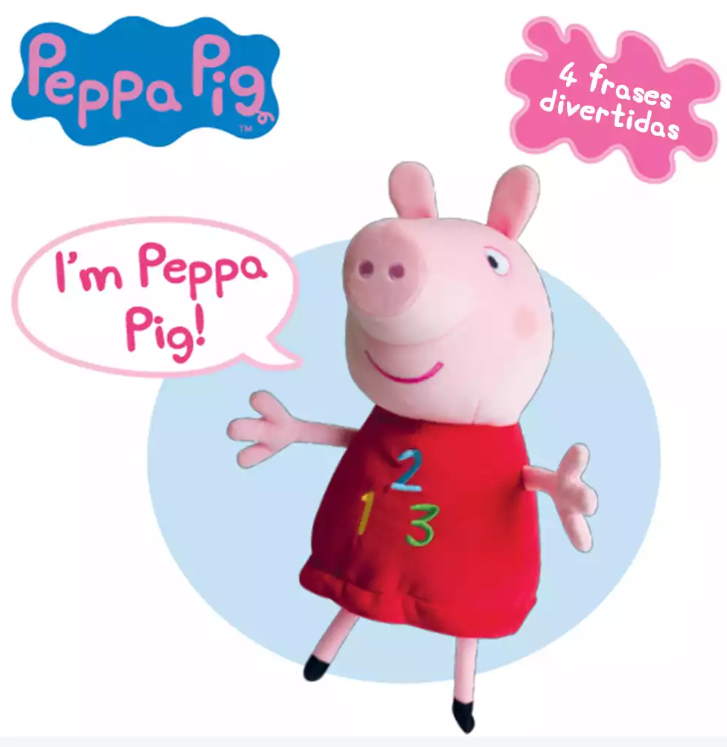 PEPPA PIG PARLANCHINA 1 2 3