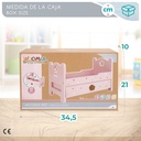 CAMA MADERA P/MUÑECAS