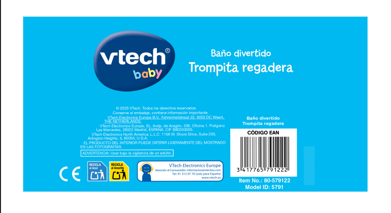 BAÑO DIVERTIDO POMPITA