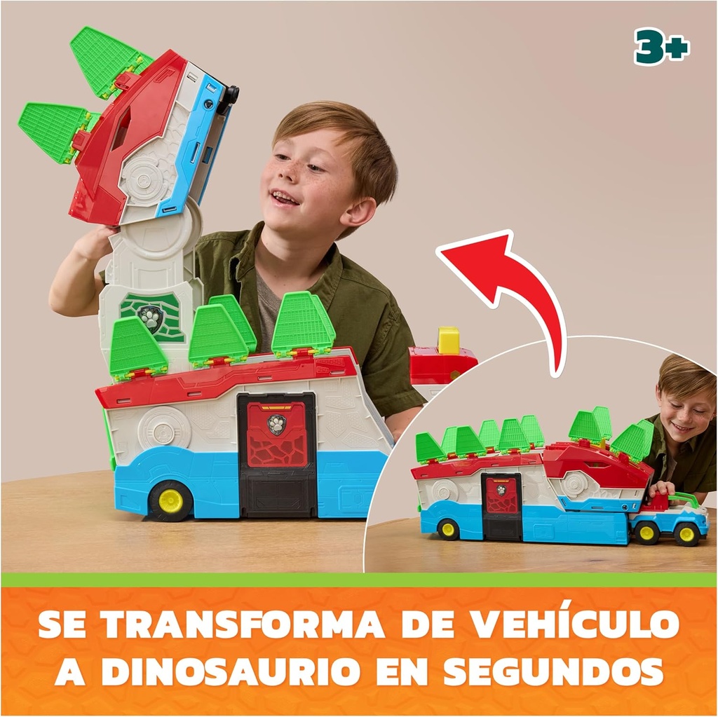 PAW PATROL CENTRO MANDO DINO
