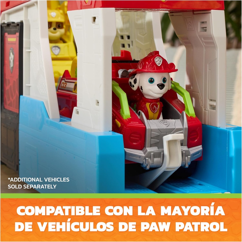 PAW PATROL CENTRO MANDO DINO