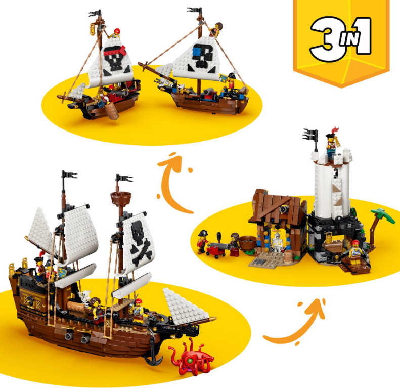 BARCO PIRATA CLASICO