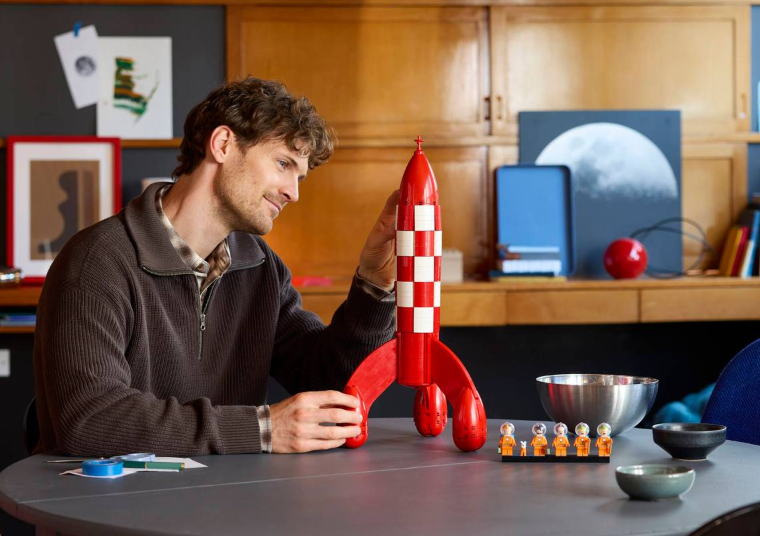 COHETE LUNAR DE TINTIN