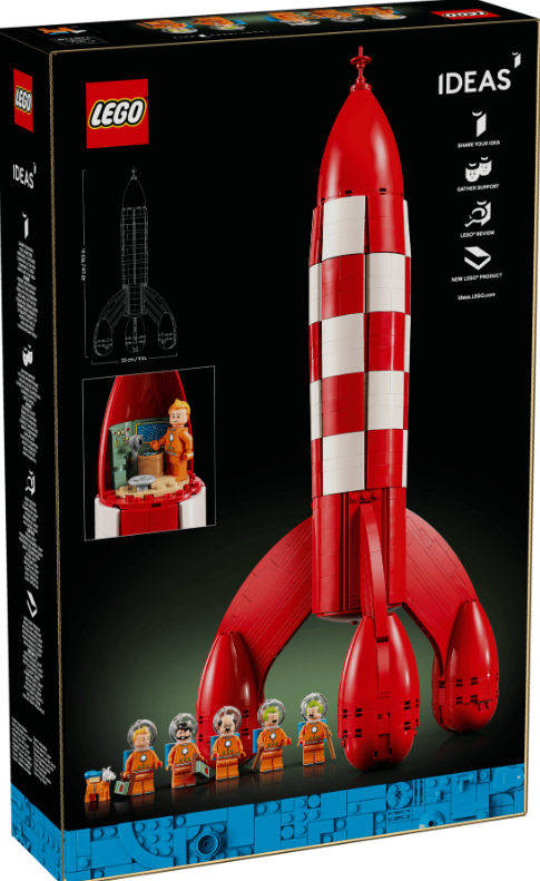 COHETE LUNAR DE TINTIN