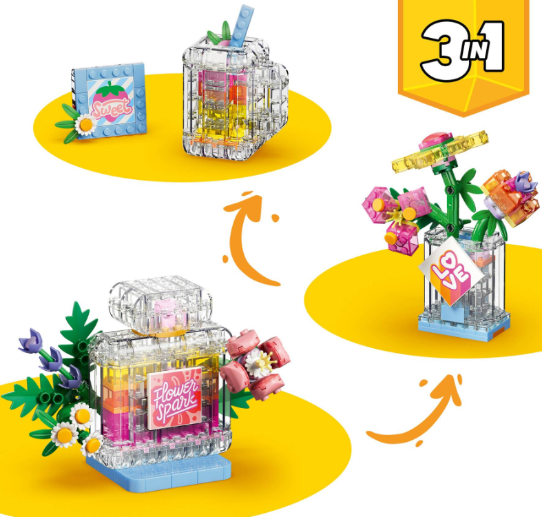 FRASCO DECORATIVO PERFUME