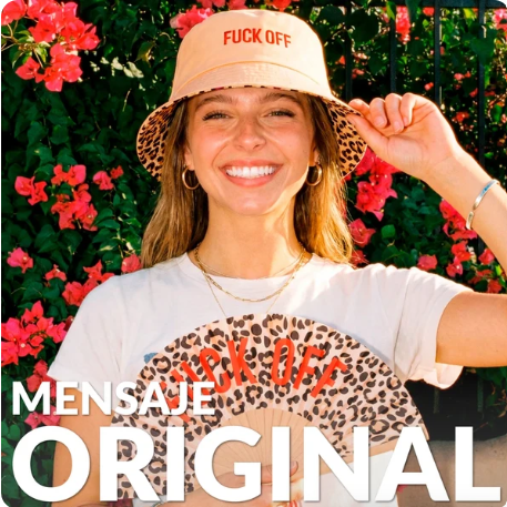 GORRO PESCADOR "FUCK OFF"