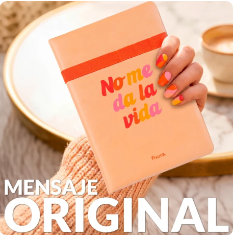 LIBRETA A5 "NO ME DA LA VIDA"