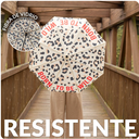 PARAGUAS LEOPARDO"BORN TO BE WILD"