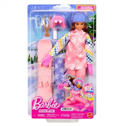 BARBIE DELUXE SNOWBOARDER
