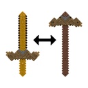 MINECRAFT ESPADA-PICO TRANSF.