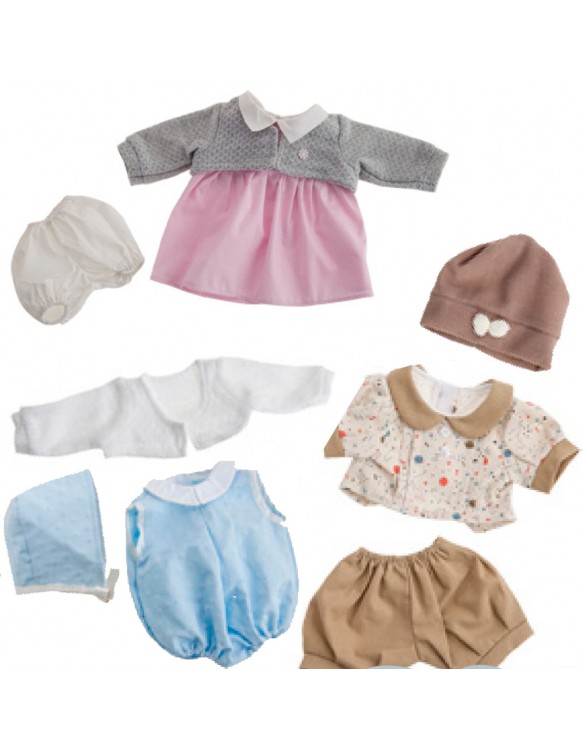 VESTIDOS MUÑECAS 42 CM.