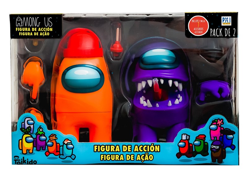 AMONG US-FIG.ACCION PACK 2