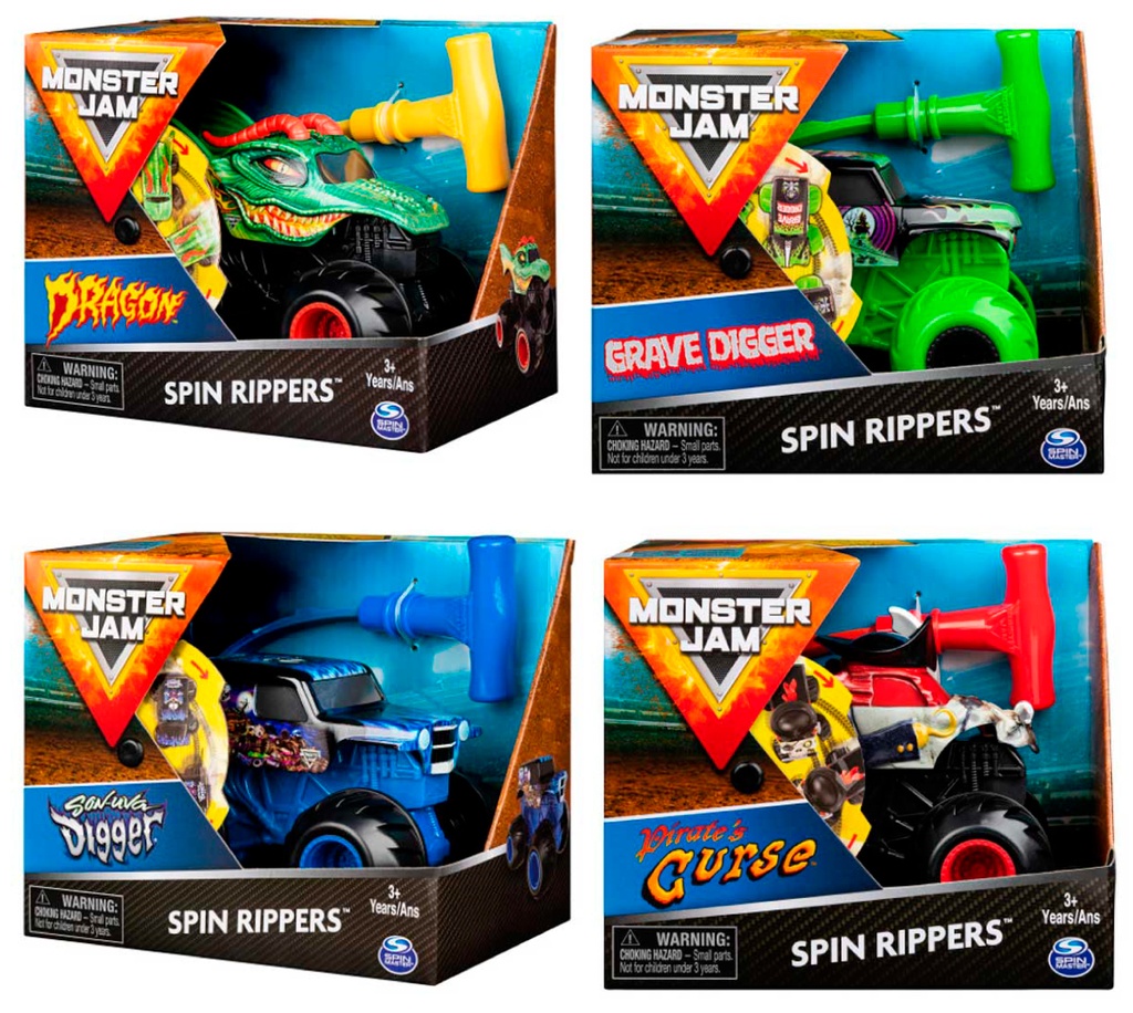 MONSTER JAM MOVIMIENTOS&RUGIDO