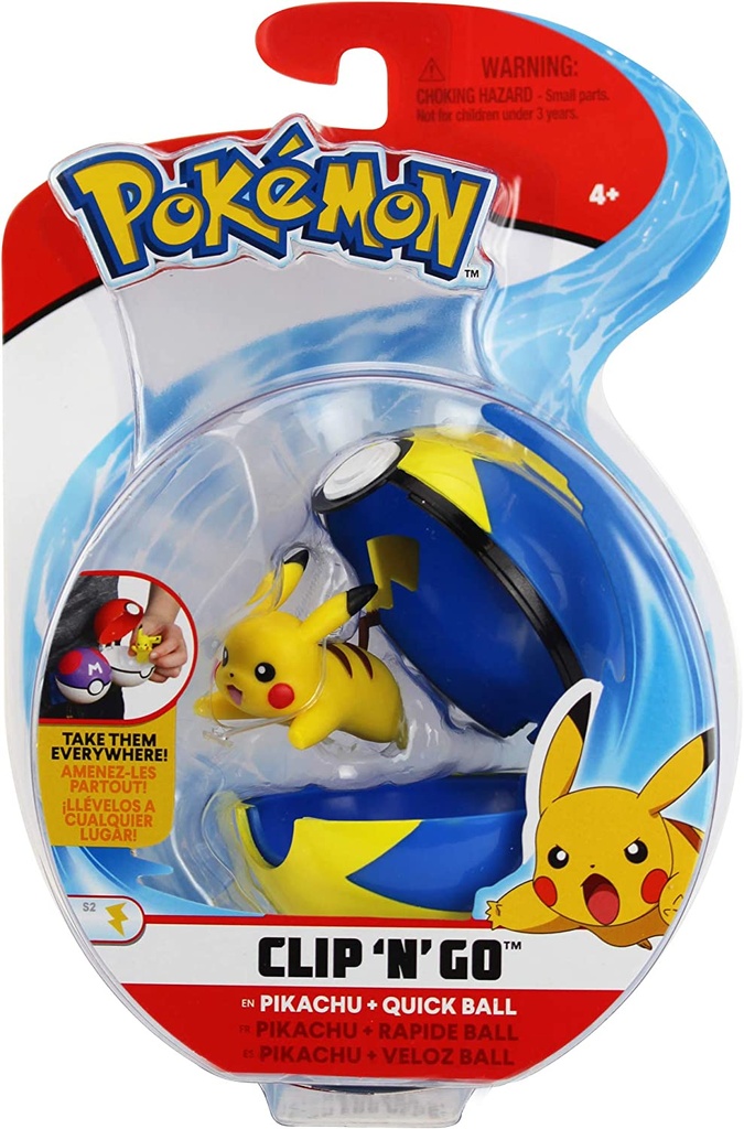 POKEMON POKEBALL CLIP'N GO