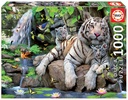 PUZ.1000 TIGRES BLANCOS BENGAL