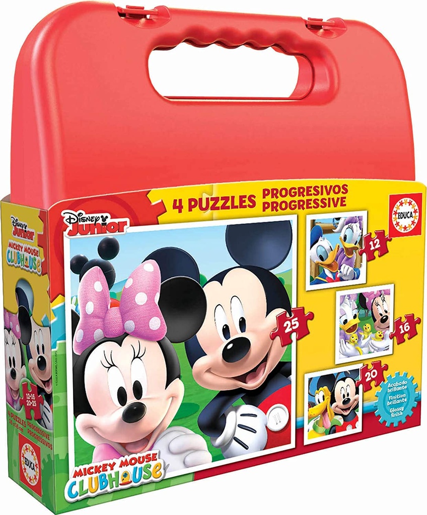 PUZ.12+16+20+25 MICKEY MOUSE