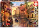 PUZ.1500 ATARDECER EN VENECIA