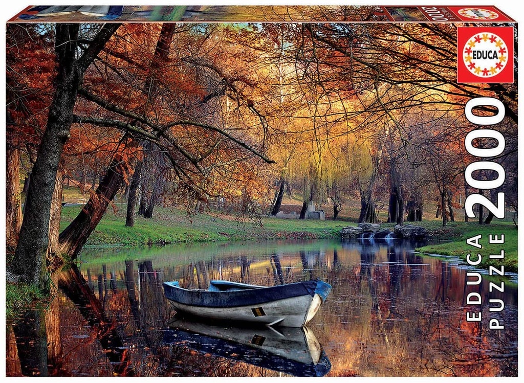 PUZ.2000 BARCA EN EL LAGO