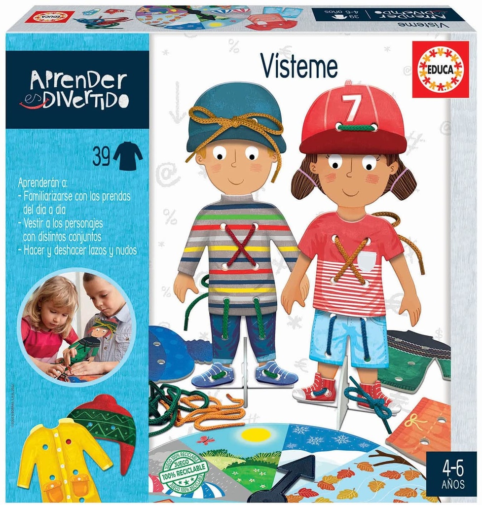 APRENDER ES DIVERTIDO:VISTEME