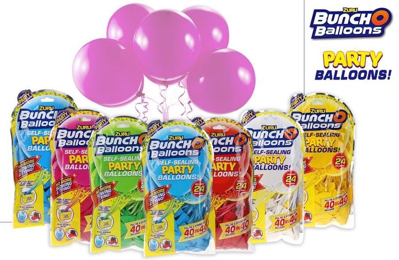 PARTY BALLOONS PACK 3x24 GLOB.