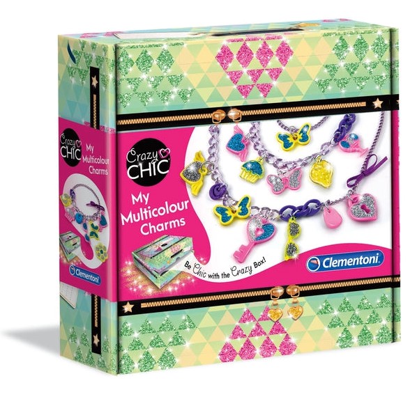 COLGANTES CRAZY CHIC SET CREAC.