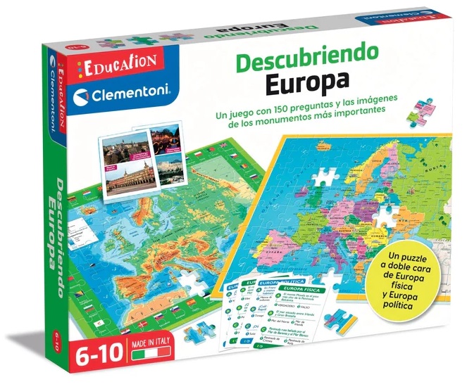 MAPA GEO DESCUBRE EUROPA