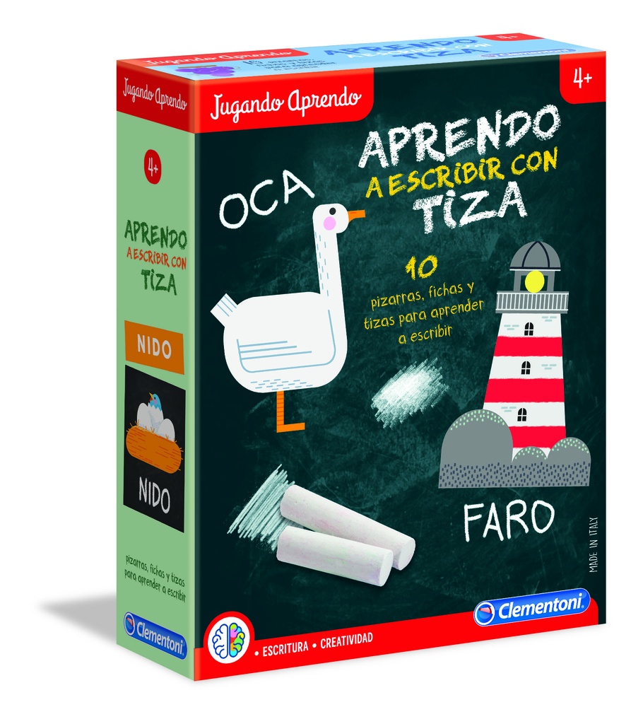 APRENDO A ESCRIBIR CON TIZA