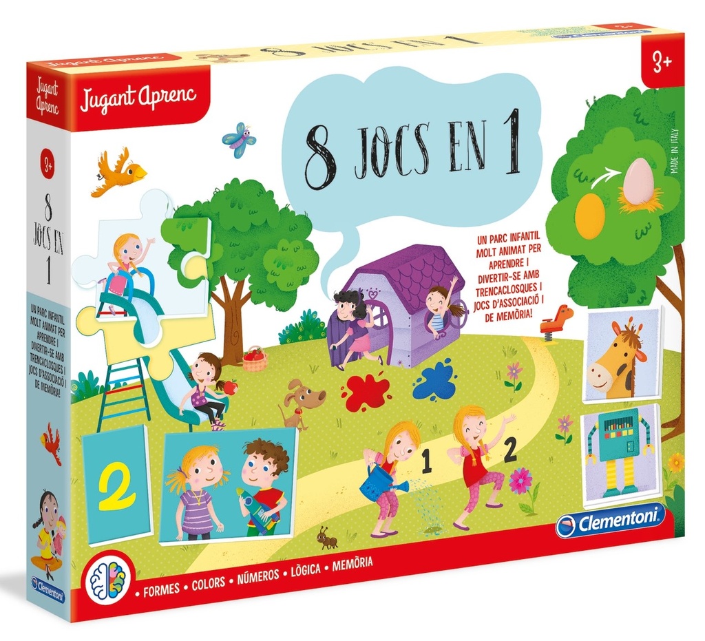 KIT 8 JOCS EN 1