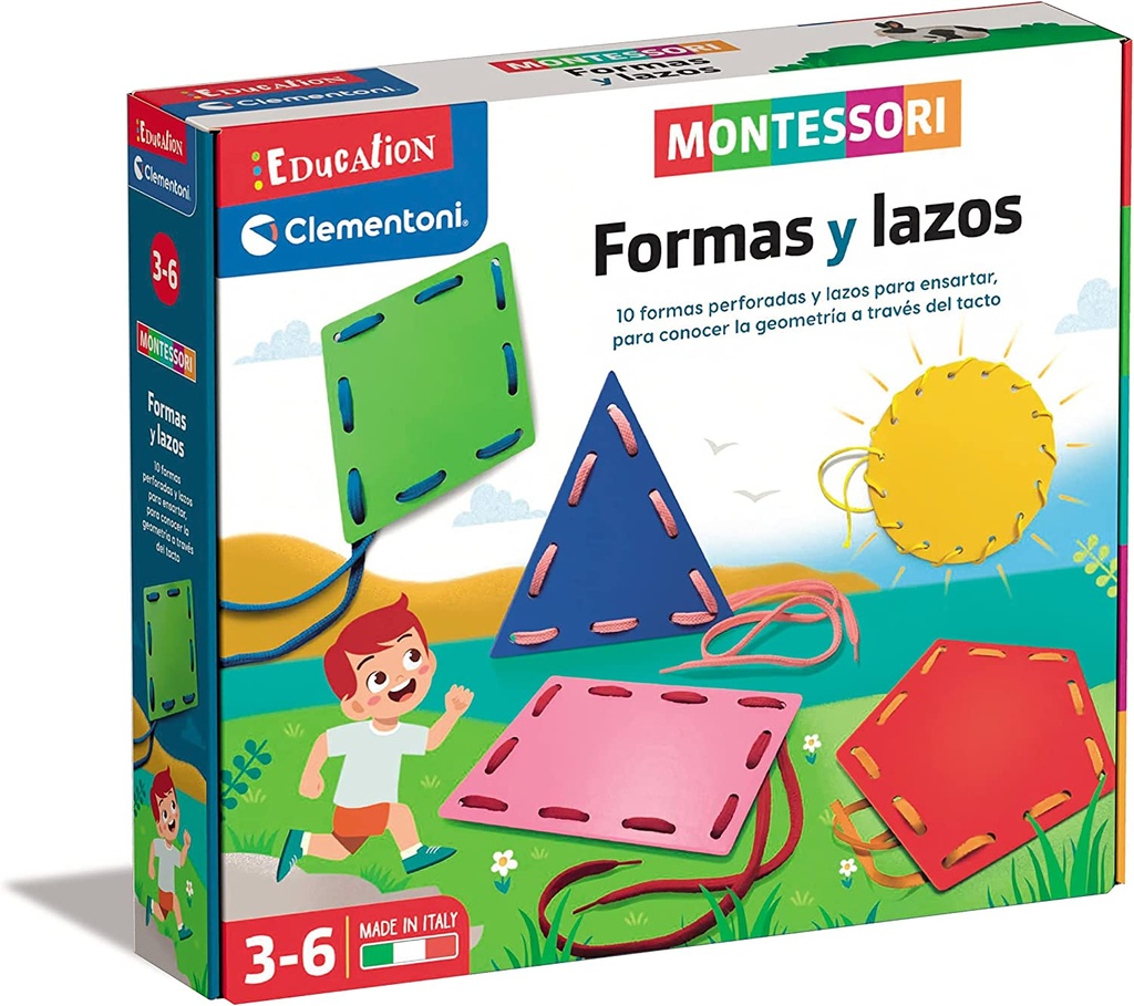 MONTESSORI FORMAS Y LAZOS