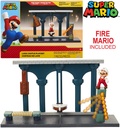 SUPER MARIO PLAYSET CASTILLO DE LAVA,