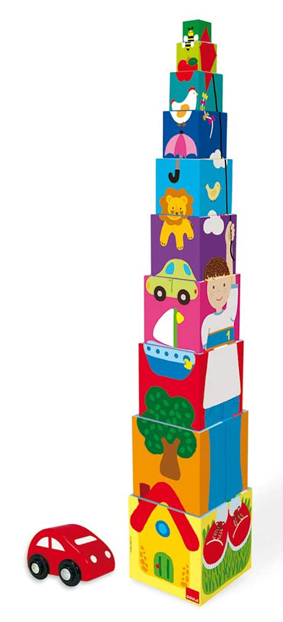 CUBOS APILABLES COCHE MAD.