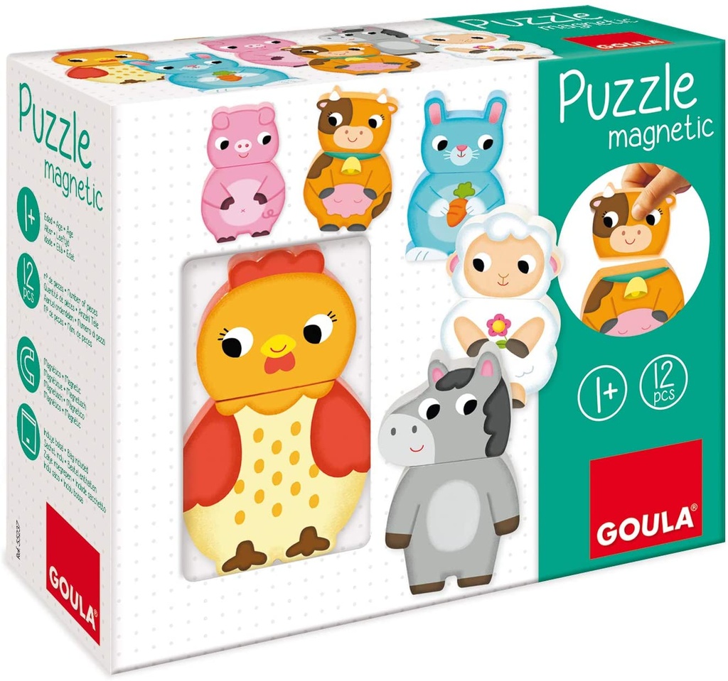 PUZZLE MAGNETICO GRANJA