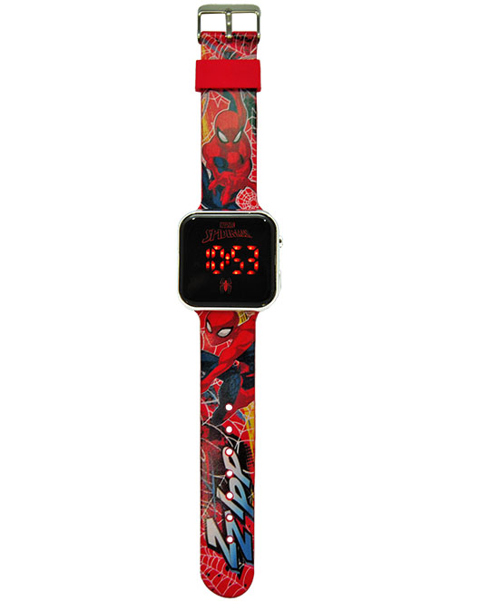 RELOJ SPIDERMAN LED